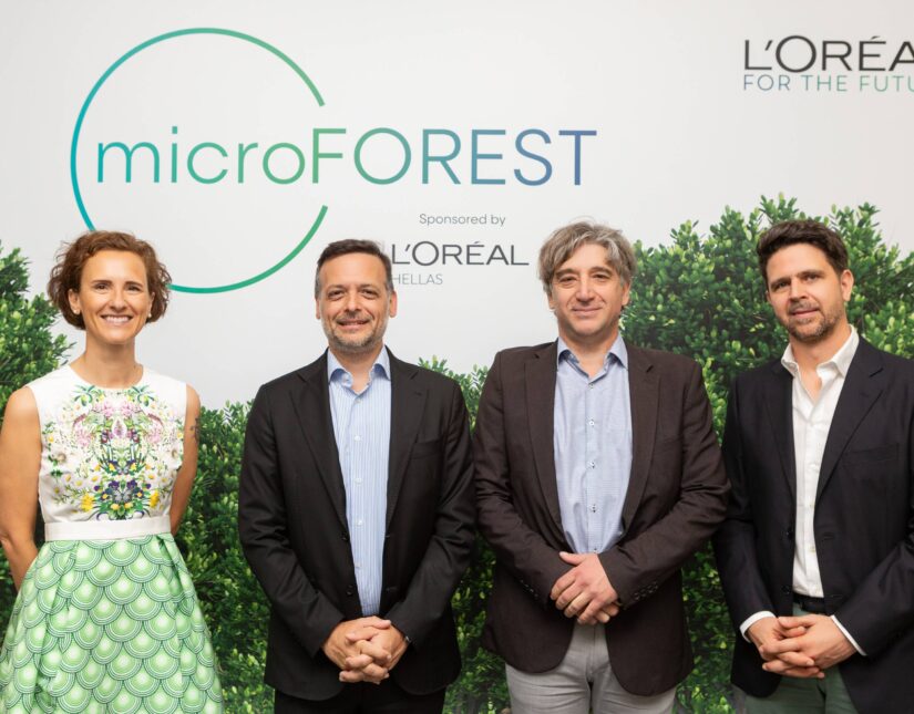 Ένα micro Forest φυτεύεται στην καρδιά της Αθήνας από τη L’Oréal Hellas 
