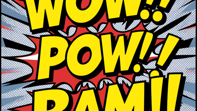 Wow Pow! Bam! Κόμικ και Ζωγραφική: Μια συνάντηση στα Τέλη του 20ου Αιώνα     