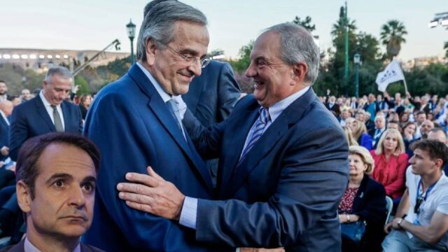 Τορπίλες κατά Μητσοτάκη από τους δύο πρώην "γαλάζιους" πρωθυπουργούς, Αντώνης Σαμαράς