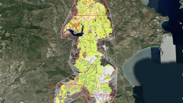 1.239 πληγέντα κτίρια εντοπίζει στην καμένη Αττική το σύστημα Κοπέρνικος