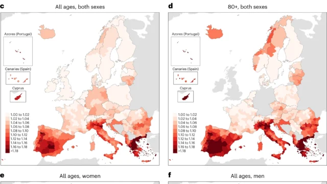 Πρώτη και με μεγάλη διαφορά η Ελλάδα σε θανάτους λόγω ζέστης στην Ευρώπη