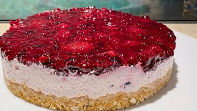 Cheesecake με πρωτεΐνη, χωρίς ζάχαρη! Γευστικό, υγιεινό και χωρίς τύψεις... Ελένη Χατζηλαρίδου