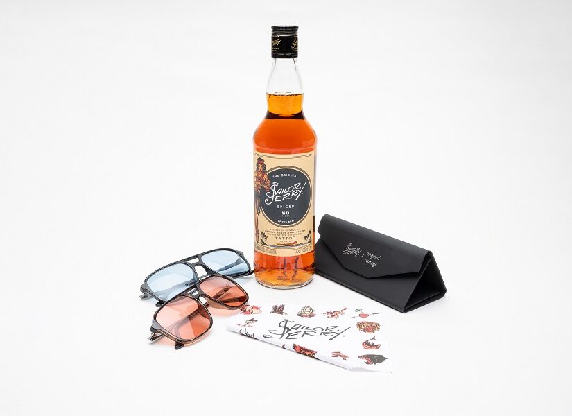 To Sailor Jerry Spiced Rum υπογράφει την νέα capsule collection της σειράς γυαλιών Original Vintage