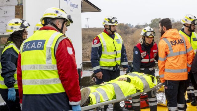 Με επιτυχία ολοκληρώθηκε η προγραμματισμένη άσκηση ευρείας κλίμακας στο αεροδρόμιο Θεσσαλονίκης «Μακεδονία»