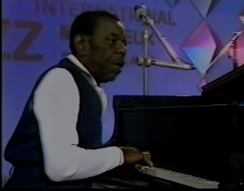 Με τον Champion Jack Dupree στη Βουδαπέστη... Ηλίας Ζάϊκος