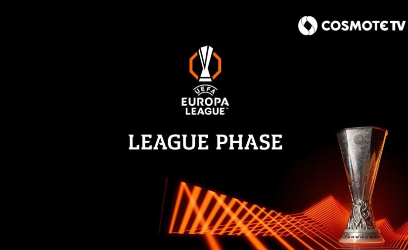 Η τελική κατάταξη ΠΑΟΚ και Ολυμπιακού στη League Phase του UEFA Europa League κρίνεται στην COSMOTE TV