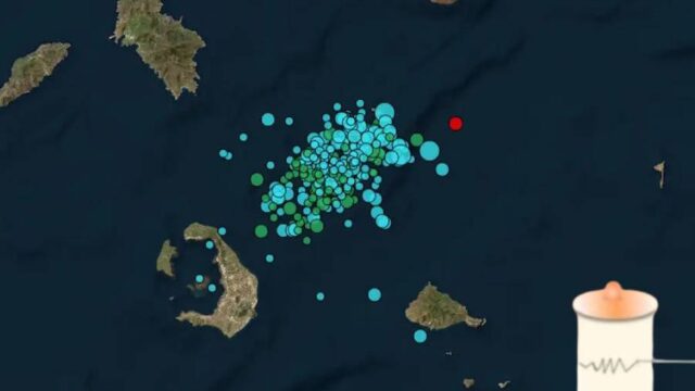 Δεν σταματάνε τα Ρίχτερ – Κατολισθήσεις στην Σαντορίνη – Τί λένε οι ειδικοί για το ηφαίστειο