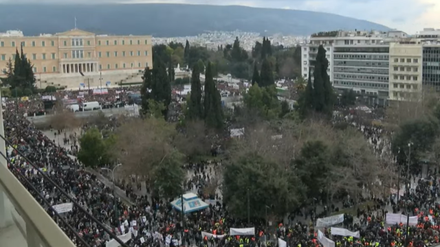 Τι είδα στο σημερινό συλλαλητήριο για τα Τέμπη