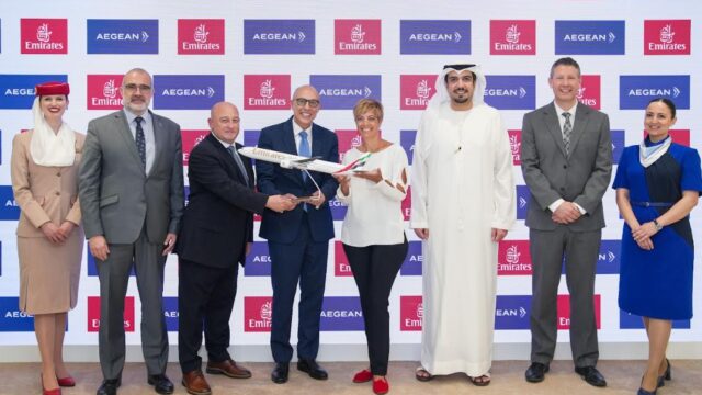 Η Emirates και η AEGEAN διευρύνουν περαιτέρω τη συνεργασία τους
