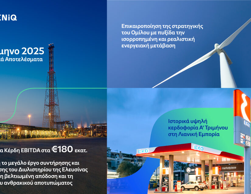 HELLENiQ ENERGY: Αποτελέσματα α’ τριμήνου 2025