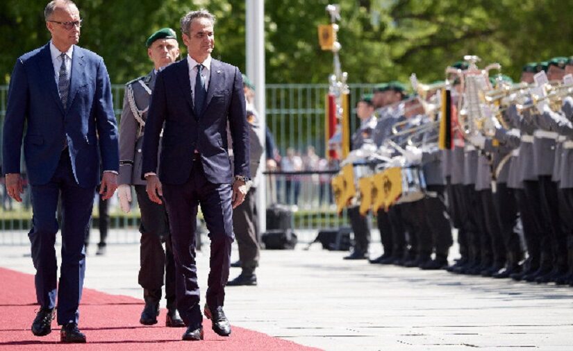 Μητσοτάκης σε Ιταλία και Γερμανία: Σκεφτείτε τα ευρωπαϊκά συμφέροντα πριν εξοπλίσετε την Τουρκία