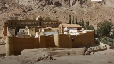 Στην Μονή Σινά ο Μητσοτάκης