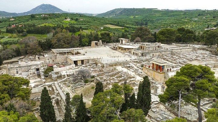 Έκλεισε λόγω θυελλωδών ανέμων το ανάκτορο της Κνωσσού