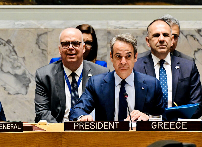 Μάσησε τα λόγια του ο Κυριάκος στη Διάσκεψη για την ελευθερία των θαλασσών