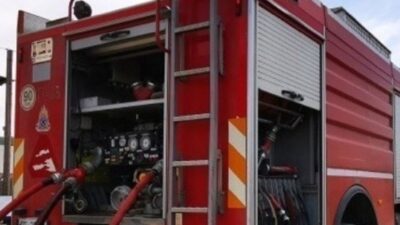 Φωτιά σε αγροτοδασική έκταση στη Λάρισα