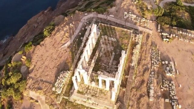 Καβοκολώνες ο Ναός του Ποσειδώνα στο Σούνιο!