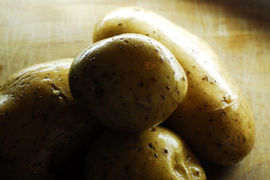 Πουρές Σκορδαλιά με Πράσινη Πιπεριά