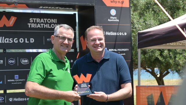Με μεγάλη επιτυχία ολοκληρώθηκε το πρώτο Stratoni Triathlon 2025, με την υποστήριξη της Ελληνικός Χρυσός