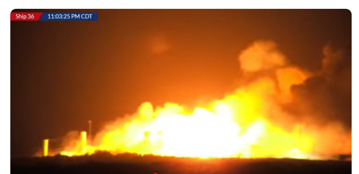 Νέα αποτυχία εκτόξευσης του Starship της SpaceX