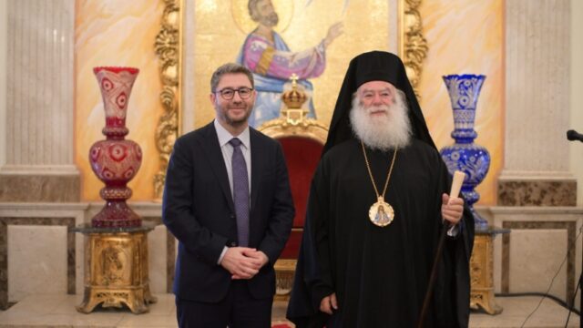 Νίκος Ανδρουλάκης: «Θα είμαστε πάντα στο πλευρό σας στηρίζοντας το σπουδαίο έργο του  Πατριαρχείου Αλεξανδρείας»