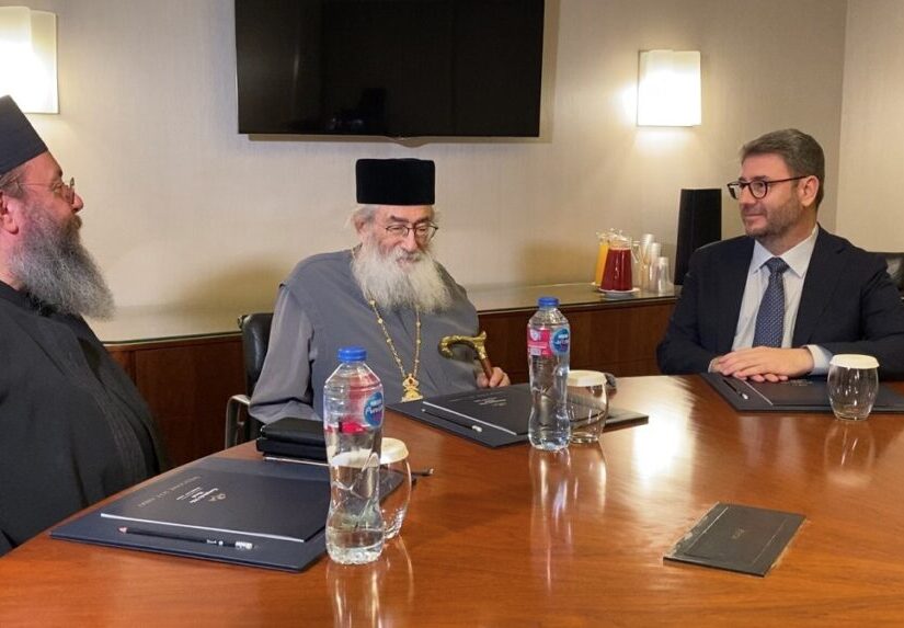 Ανδρουλάκης προς Αρχιεπίσκοπο Σινά: «Σεβασμός στη θρησκευτική ελευθερία και στο ιδιοκτησιακό καθεστώς της Μονής της Αγίας Αικατερίνης»