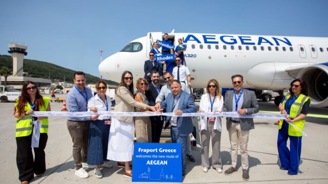 Η AEGEAN για το νέο δρομολόγιο Ρόδος-Κωνσταντινούπολη