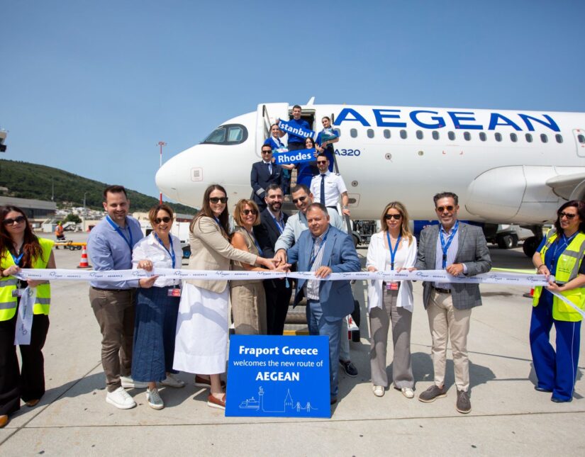 Η AEGEAN για το νέο δρομολόγιο Ρόδος-Κωνσταντινούπολη