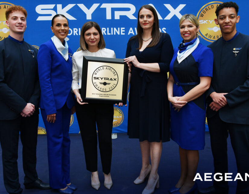 Η AEGEAN για 14η χρονιά «Καλύτερη Περιφερειακή Αεροπορική Εταιρεία στην Ευρώπη»