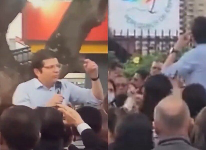 Κολομβία: H στιγμή που o υποψήφιος πρόεδρος Μιγκέλ Ουρίμπε δέχεται απόπειρα δολοφονίας