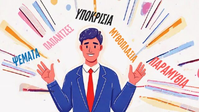 Η υποκρισία ως μέγιστο πολιτικό εργαλείο στην εποχή μας! Νίκος Ζάππας