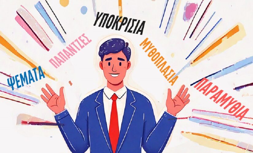 Η υποκρισία ως μέγιστο πολιτικό εργαλείο στην εποχή μας! Νίκος Ζάππας