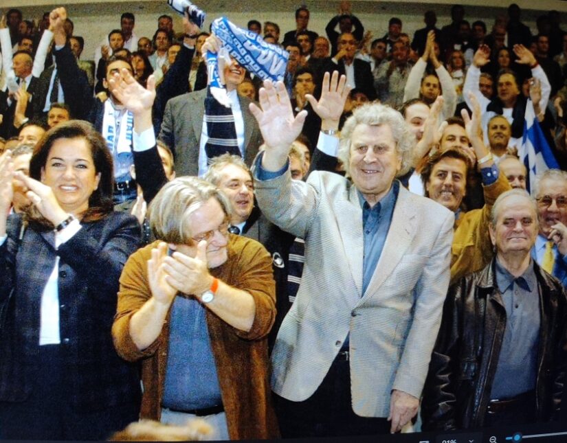 Ο Μίκης και η σχέση του με τους πρωταθλητές Ευρώπης 2004, Νίκος Μάλλιαρης