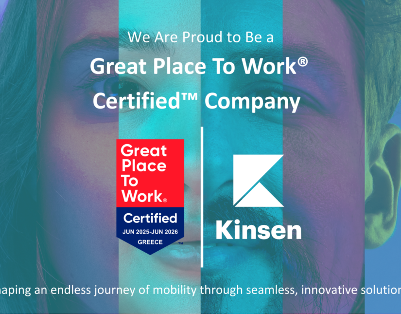 Η Kinsen πιστοποιήθηκε ως Great Place to Work-Certified