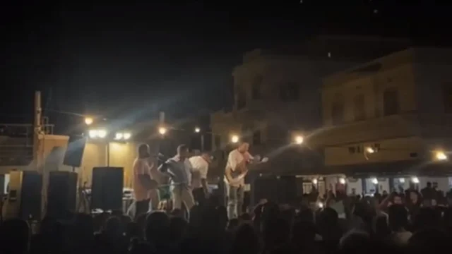 Αμοργός: Πανηγύρι έληξε άδοξα με επεισόδια όταν κάποιοι φώναξαν “Λευτεριά την Παλαιστίνη”