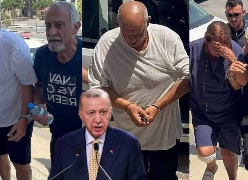 Δηλώσεις-πρόκληση του Ερντογάν από τα Κατεχόμενα – Συλλήψεις Ελληνοκυπρίων για "κατασκοπεία"