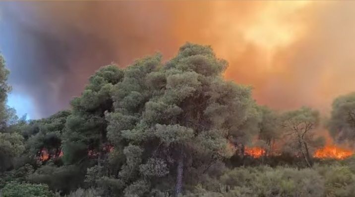 Μαίνονται οι πυρκαγιές σε Ιεράπετρα, Χαλκιδική και Κύθηρα