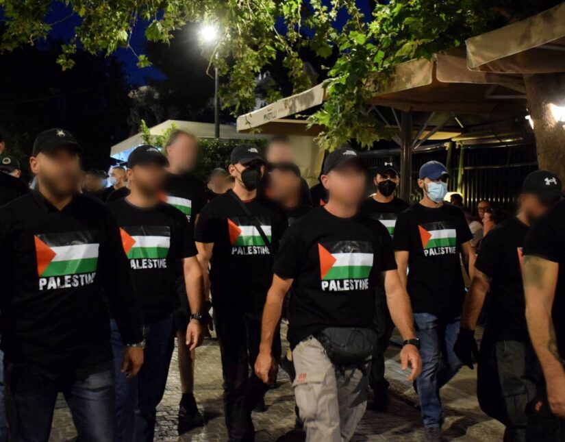 Ρουβίκωνας: Στην Αθήνα θα κάνει βόλτα ελεύθερα κάθε φίλος της Παλαιστίνης