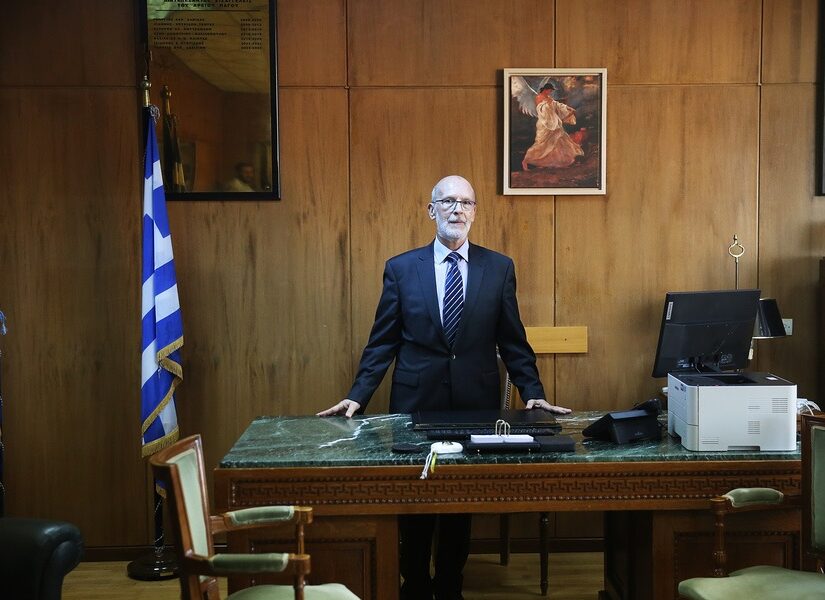 Περί της εκλογής της ηγεσίας των ανωτάτων δικαστηρίων, Λέανδρος Ρακιντζής