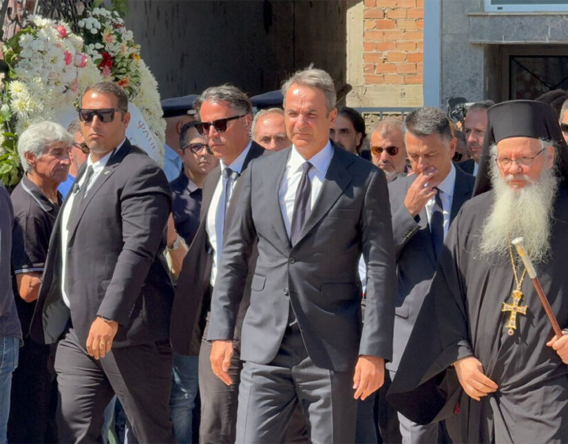 Αλεξάνδρεια Ημαθίας: Παρουσία του Κυρ. Μητσοτάκη τελέστηκε η εξόδιος ακολουθία για τον Απόστολο Βεσυρόπουλο