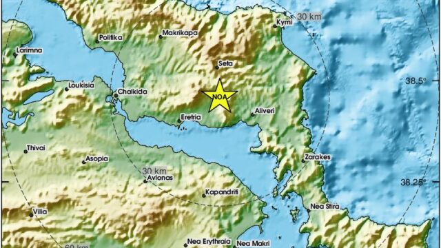 4 Ρίχτερ στο Αλιβέρι – Αισθητά και στην Αττική