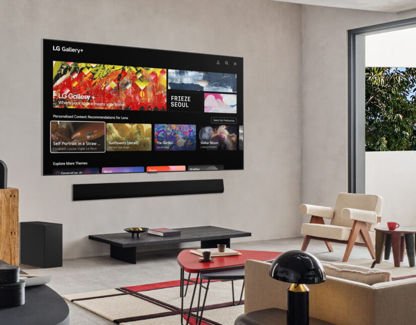 Η LG OLED TV ζωντανεύει τα φυσικά χρώματα του Park Seo-Bo στη Frieze Seoul 2025