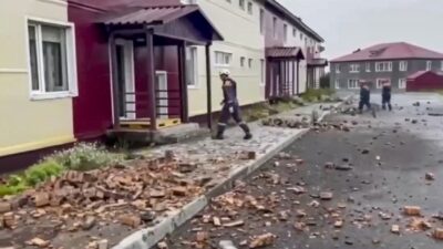 Σεισμός 7,8 Ρίχτερ στην Καμτσάτκα (Ρωσία) – Προειδοποίηση για τσουνάμι