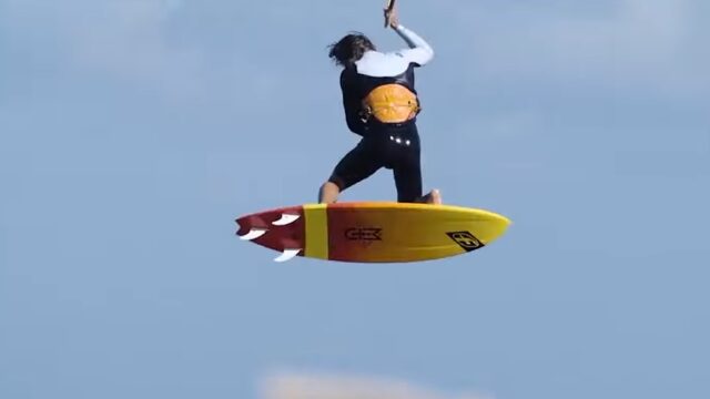 Kite surfing: Παίζοντας με τον άνεμο και τα κύματα, Στέφανος Λυγουράς