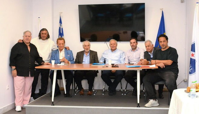 Συνέντευξη Τύπου για τον Αγώνα Βετεράνων Καλλιθέας – Ολυμπιακού στη μνήμη του Νίκου Σαλευρή