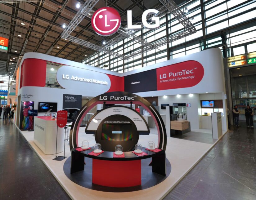 Η LG παρουσίασε το αντιμικροβιακό υλικό Purotec στη διεθνή έκθεση K στη Γερμανία