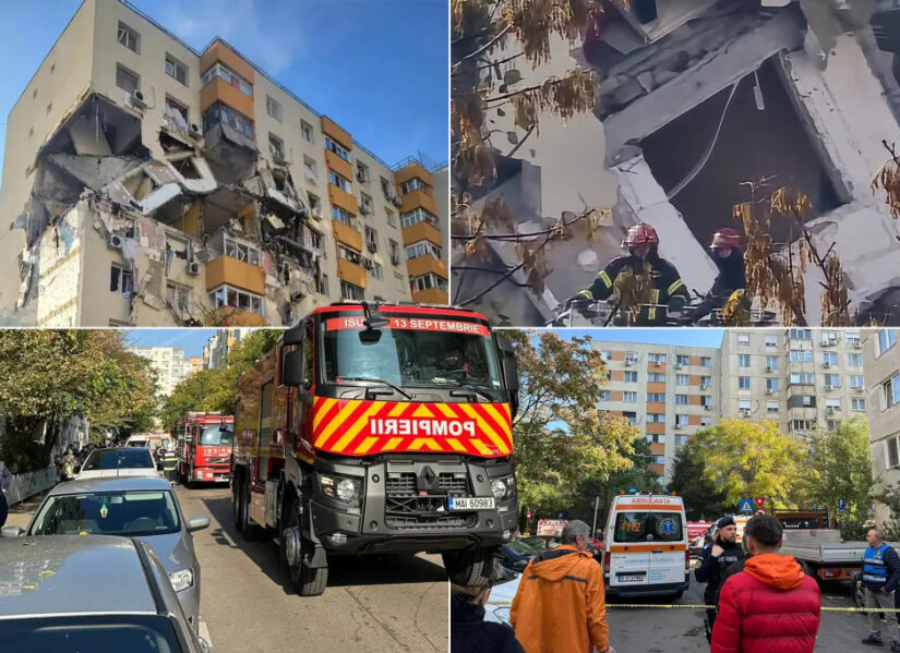 Ρουμανία: Έκρηξη σε πολυκατοικία στο Βουκουρέστι – Κατέρρευσαν όροφοι, δύο νεκροί