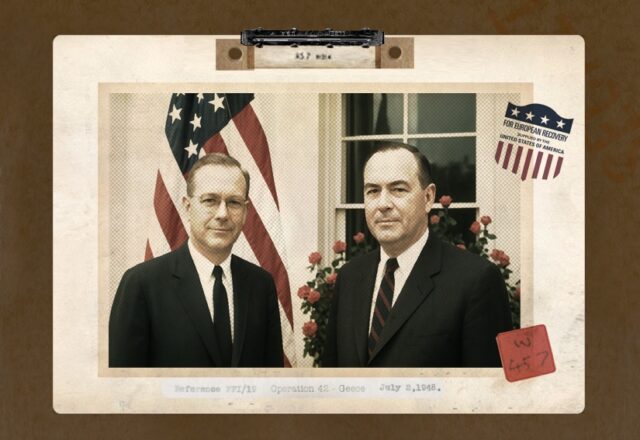 Οι δύο άνθρωποι κλειδιά για το σχέδιο Μάρσαλ στην Ελλάδα, Νίκος Ζάππας