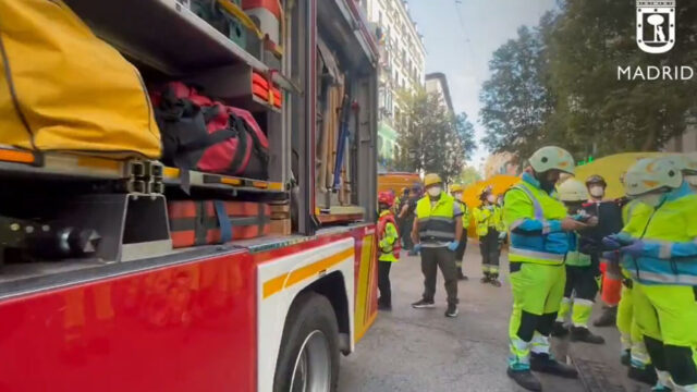 Κατέρρευσε εξαώροφο κτίριο στη Μαδρίτη – Πληροφορίες για νεκρούς και τραυματίες