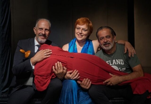 Για την παράσταση "Το Τανγκό των Χαμένων Ονείρων", Πόπη Αρωνιάδα