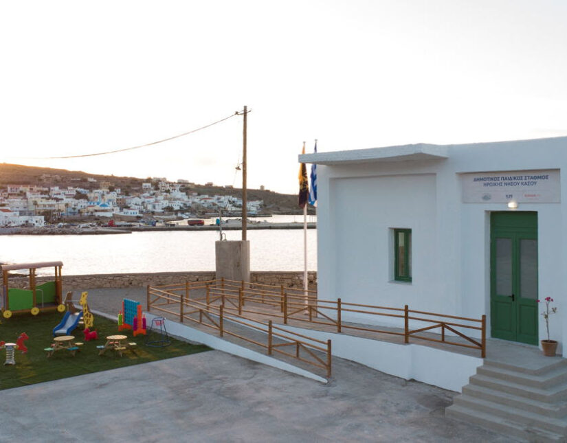 Εγκαίνια για τον 6ο σε σειρά παιδικό σταθμό από την Eurolife FFH, αυτή τη φορά στην Κάσο
